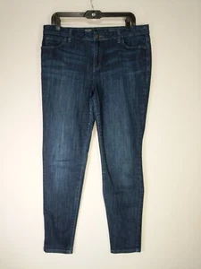 Simply Vera Wang Size 12 Stone Wash Denim Skinny Jeans - Picture 1 of 8
