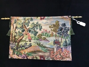 Tapiz miniatura para casa de muñecas con pequeño punto antiguo - aguja - Imagen 1 de 2