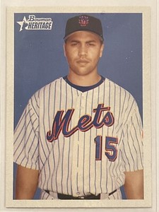 2006 Bowman Heritage Carlos Beltran #258 Baseball New York Mets