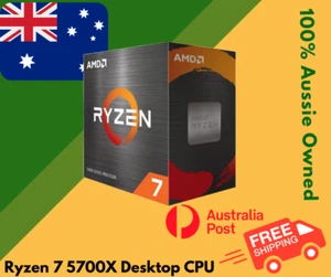 AMD Ryzen 7 5700x CPU (8 cores, 16 threads, 3.4 GHz to 4.6 GHz) - Picture 1 of 5