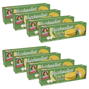 Little Debbie Banana Marshmallow Pies, 1.5 oz Pies, 8 Boxes - Picture 1 of 6