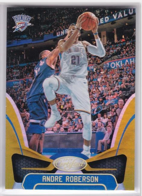 2018-19 Panini Certified Basketball Base Andre Roberson #/10 - Image 1 of 1