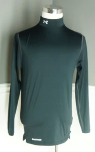Under Armour Shirt Herren M schwarz Kompression Cold Gear Thermo Fitted Base Layer - Bild 1 von 4