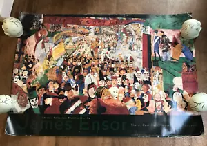 James Ensor Christ's Entry into Brussels in 1889 Poster Art Print '97 Getty LA! - Picture 1 of 12