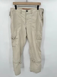 Abercrombie Vintage 90s Y2K Cargo Utility Parachute Pants Womens Size 12 - Picture 1 of 9