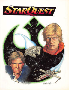 Star Wars Fanzine StarQuest, Gen, Vintage 1988