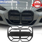 Dry Carbon Front Bumper Grilles For BMW 4 Series G22 G23 430i M440i 2-Door 2021+