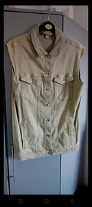 denim gilet womens - Picture 1 of 1