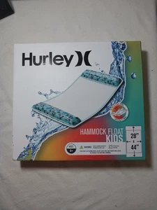 Hurley Kids Hammock Hawaiian Float NIB Surfboard Shark Palm Leaves 28" X 44" - Picture 1 of 10