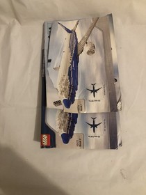 Lego Boeing 787 Dreamliner 10177 - Book 1 & 2 INSTRUCTIONS ONLY