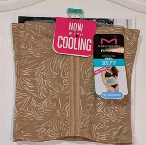 MAIDENFORM FLEXEES COOL COMFORT ULTRA FIRM WAIST TRAINER SHAPE WEAR CORSET SMALL - Picture 1 of 4