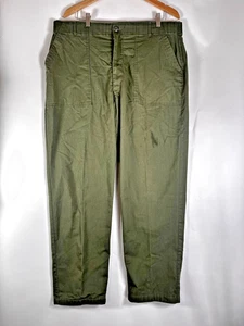 Vintage US Army Utility Hose Herren grün OG-507 robuste Presse Militär 80er - Bild 1 von 23