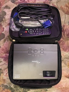 Optoma Projector Wide Screen EP1691 DAEPGLKG DLP Cables & Case Bundle - Picture 1 of 8