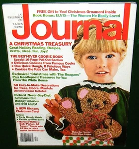 1981 LADIES HOME JOURNAL NO LABEL, CHRISTMAS with Reagans. Richard Simmons Elvis - Picture 1 of 10