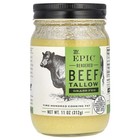 Rendered Grass Fed Beef Tallow, 11 oz (312 g)