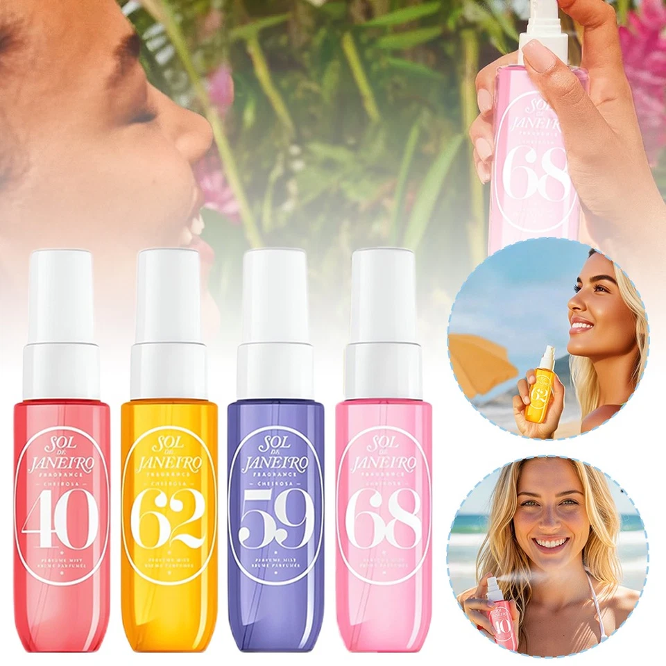 Sol de Janeiro Cheirosa Perfume Mist Set | '40 '59 '62 '68 | 4x 30ml NK9