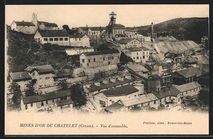 AK Chatelet, Goldminen, Gesamtansicht  - Bild 1 von 2