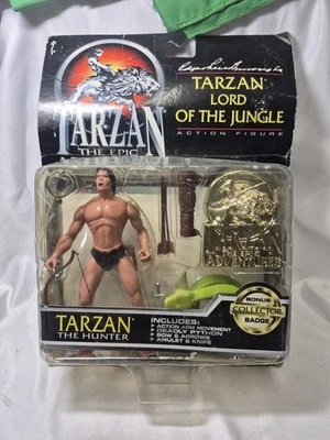 TARZÁN EL CAZADOR TARZÁN LAS AVENTURAS ÉPICAS JUGUETE NUEVO! MOC T10 1995 Foto 1 de 2