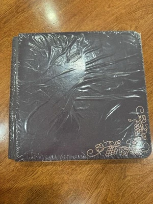 Creative Memories 8x8 *RARE* Grape Vine Design - Deep Purple Album - Image 1 of 4