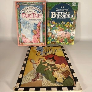 Vintage Children's Book Lot - Mother Goose, Fairy Tales & Bedtime Stories - Picture 1 of 20