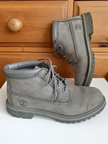 Stivali Timberland Antifatica Donna Pelle Nubuck UK 5 Eur 38 Verde Impermeabili