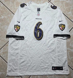 NEW Nike Baltimore Ravens Patrick Queen #6 White NFL Game Jersey Mens 2XL - Picture 1 of 10