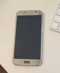 Samsung Galaxy S6 Gold 32GB Defekt Spender Display Lcd Oled Screen Ok - Bild 1 von 2