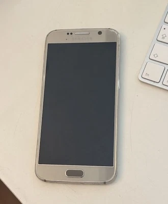 Samsung Galaxy S6 Gold 32GB Defekt Spender Display Lcd Oled Screen Ok - Bild 1 von 2
