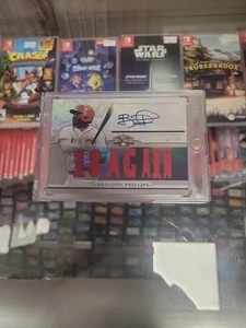 Camiseta deportiva Brandon Phillips 2014 Topps Triple Threads 18 Again 2/18 - Imagen 1 de 5