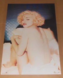 Madonna Blonde Ambition World Tour ‘90 Poster 1990 Original 35x23 - Picture 1 of 2