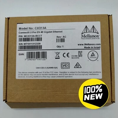 Mellanox MCX313A-BCCT CX313A ConnectX-3 Pro En 40/56 Gigabit Ethernet Adapter - Image 1 of 4