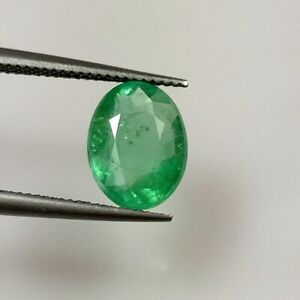 2.23ct Natural Ethiopian mine Emerald nice green good luster unheated collection