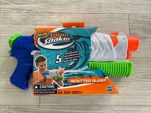 Hasbro Nerf Super Soaker Scatter Blast Water Gun 5 stream- NEW - Picture 1 of 4