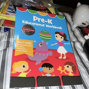 PRE-K Educational Workbook-119 Pages Brand New-Teacher Tested & Approved - Picture 1 of 13