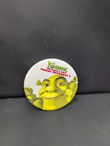 Shrek Promotional Pin 2001 Round Circle November 2 - Picture 1 of 2