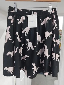 Compania Fantastica Short Skirt 100% Cotton Size Small Bnwt - Picture 1 of 4