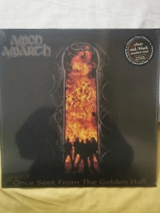 AMON AMARTH EINMAL AUS DER GOLDENEN HALLE GESCHICKT 12" ROT SCHWARZ MARMORIERTES VINYL NEU & VERSIEGELT - Bild 1 von 4