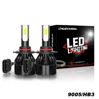 Para Nissan Quest 2004-2009 - 2 Piezas 9005 HB3 LED Faros Bombillas Kit BLANCO Foto 1 de 4