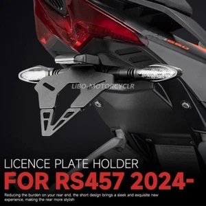 For Aprilia RS457 RS 457  License Plate Holder Rear Tail Tidy Fender 2024 2025 - Imagen 1 de 9