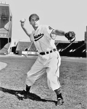 Cleveland Indians LOU BOUDREAU Glossy 8x10 Photo Baseball Print Poster HOF 70
