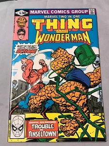 MARVEL TWO-IN-ONE #78 NM BRONZE AGE 1981 - THE THING & WONDER MAN - Picture 1 of 2