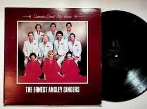 Ernest Angley Singers Canaan Land My Home Gospel Quartet Angel LP TSRC 2079 - Picture 1 of 2
