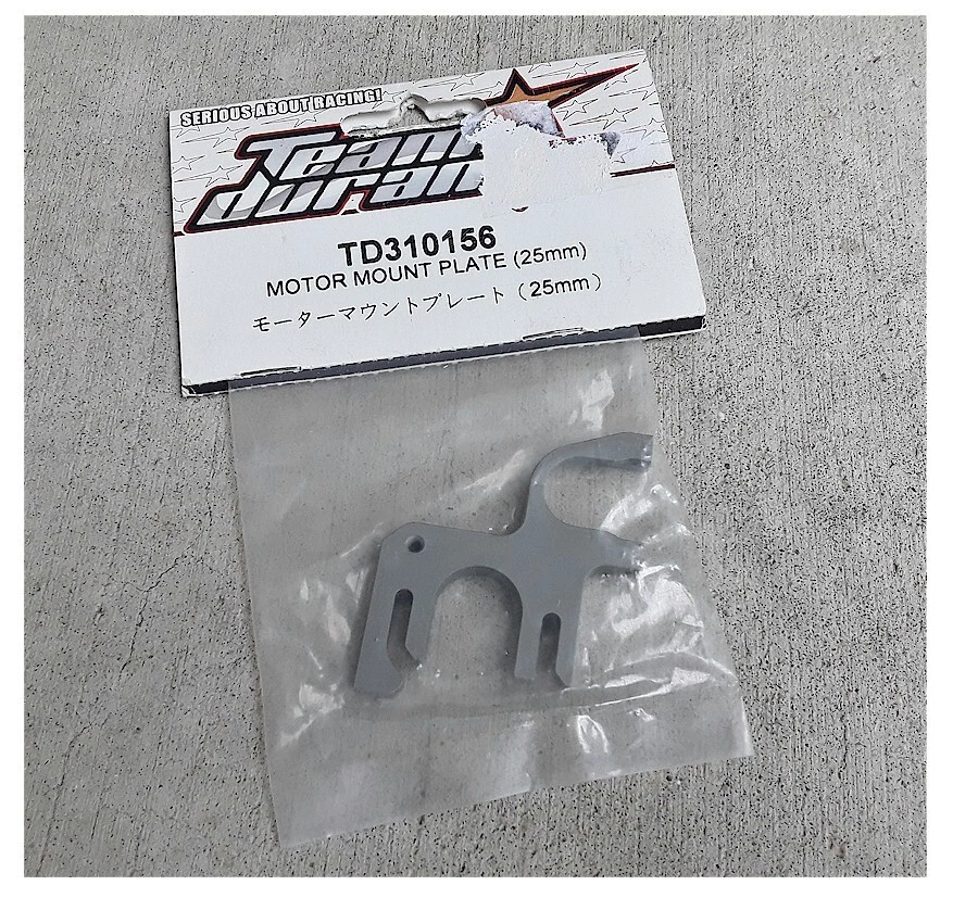 Team Durango TD310156 Motor Mount Plate DEX410 v3 v4 DEX410R DEX410Rv3 - Image 1 of 1
