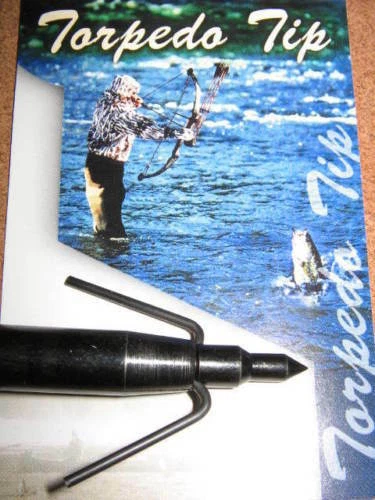 EK ARCHERY RESEARCH 3 Fisch - Jagdspitzen für Armbrust + Bogen,145 grain aufsteckbar für Schaft 2018