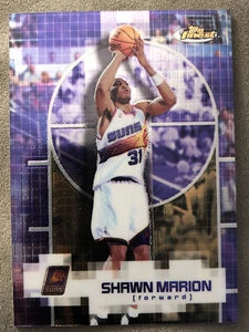 2000-01 Topps Finest Shawn Marion Basketball Card #65 Suns High-Grade - Picture 1 of 2