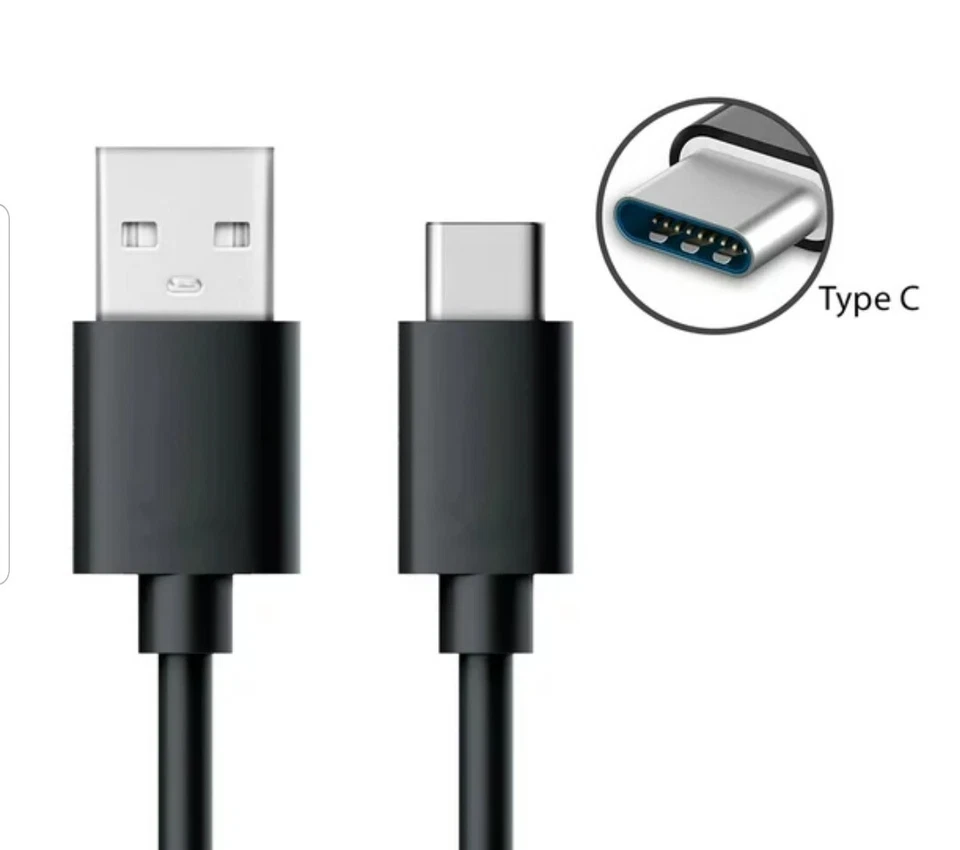 Fast Charge USB C Cable (Type C to Type C) For Samsung,Galaxy,LG,Android,Xiaomi - Image 1 of 1