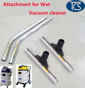 TCS 38mm Squeegee Vacuum Wet Floor Tool Attachment & Double Bended Steel S Wand - Picture 1 of 2