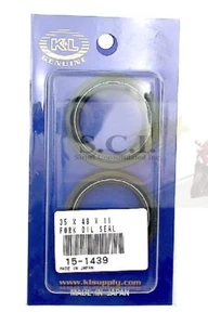 HONDA CBX MT250 XL350 CB450 CB500 CB650 CB750 CX500 XL350 FORK SEALS SET OF 2 - Picture 1 of 7