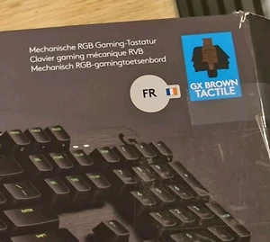 Logitech G513 Carbon, Gaming Tastatur QWERTY Französische. Sehr Gute Zustand - Bild 1 von 6