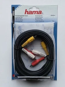 hama Video Verbindungskabel 3-fach Cinch, 43145, 5m, ovp! - Bild 1 von 2